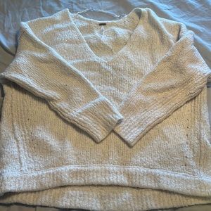 Free People scoop oversized sweater